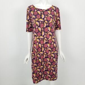 NWT Lularoe Floral Julia Dress Size Large
